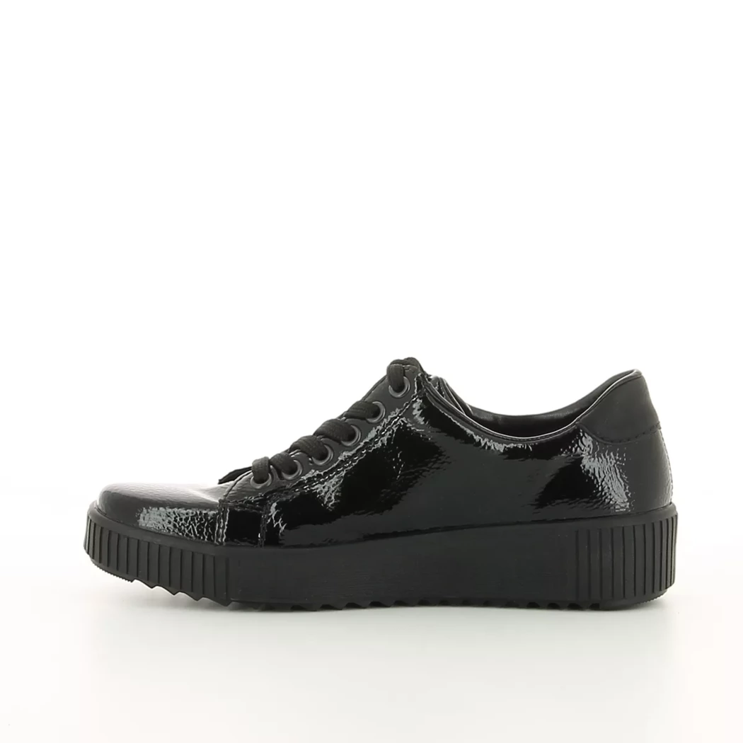 Image (4) de la chaussures Rieker - Chaussures à lacets Noir en Cuir vernis