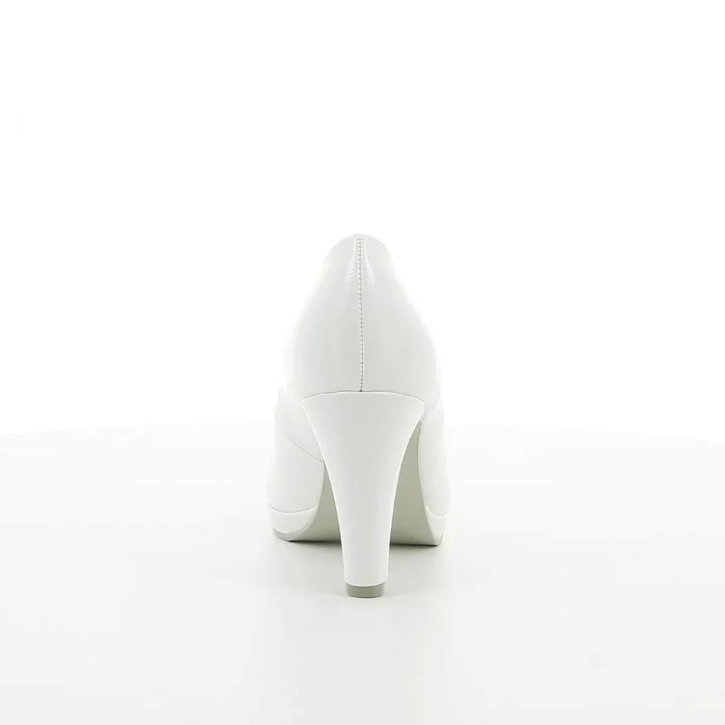 Image (3) de la chaussures Marco Tozzi - Escarpins Blanc en Cuir synthétique