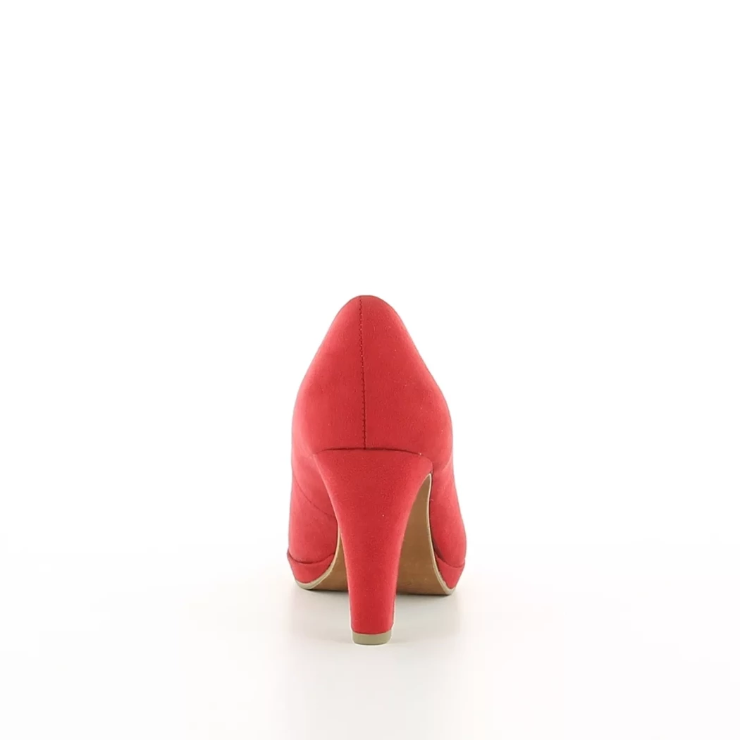 Image (3) de la chaussures Marco Tozzi - Escarpins Rouge en Cuir synthétique