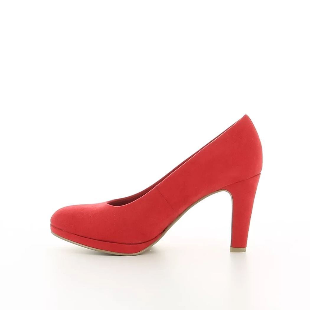 Image (4) de la chaussures Marco Tozzi - Escarpins Rouge en Cuir synthétique