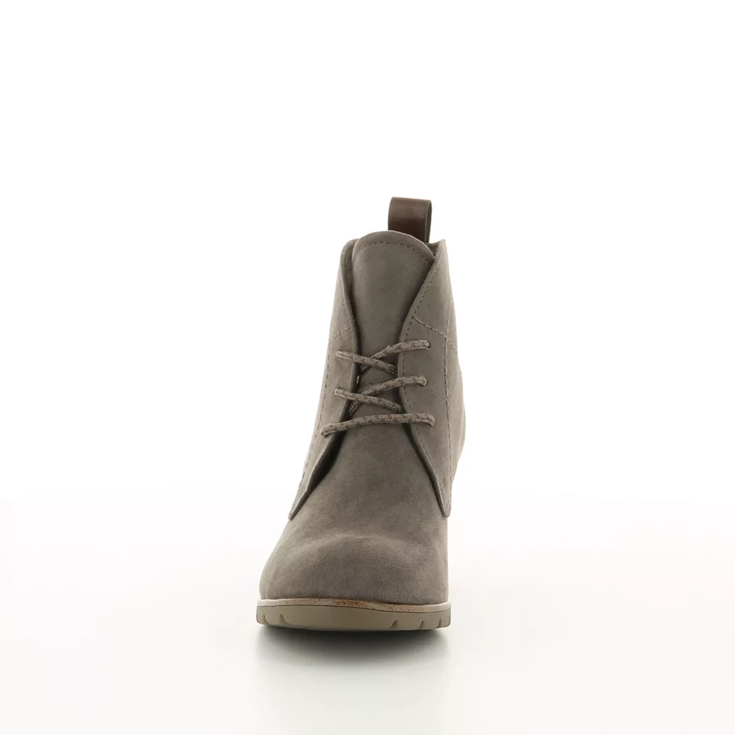 Image (5) de la chaussures Marco Tozzi - Bottines Taupe en Cuir synthétique