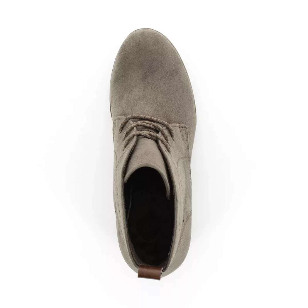Image (6) de la chaussures Marco Tozzi - Bottines Taupe en Cuir synthétique