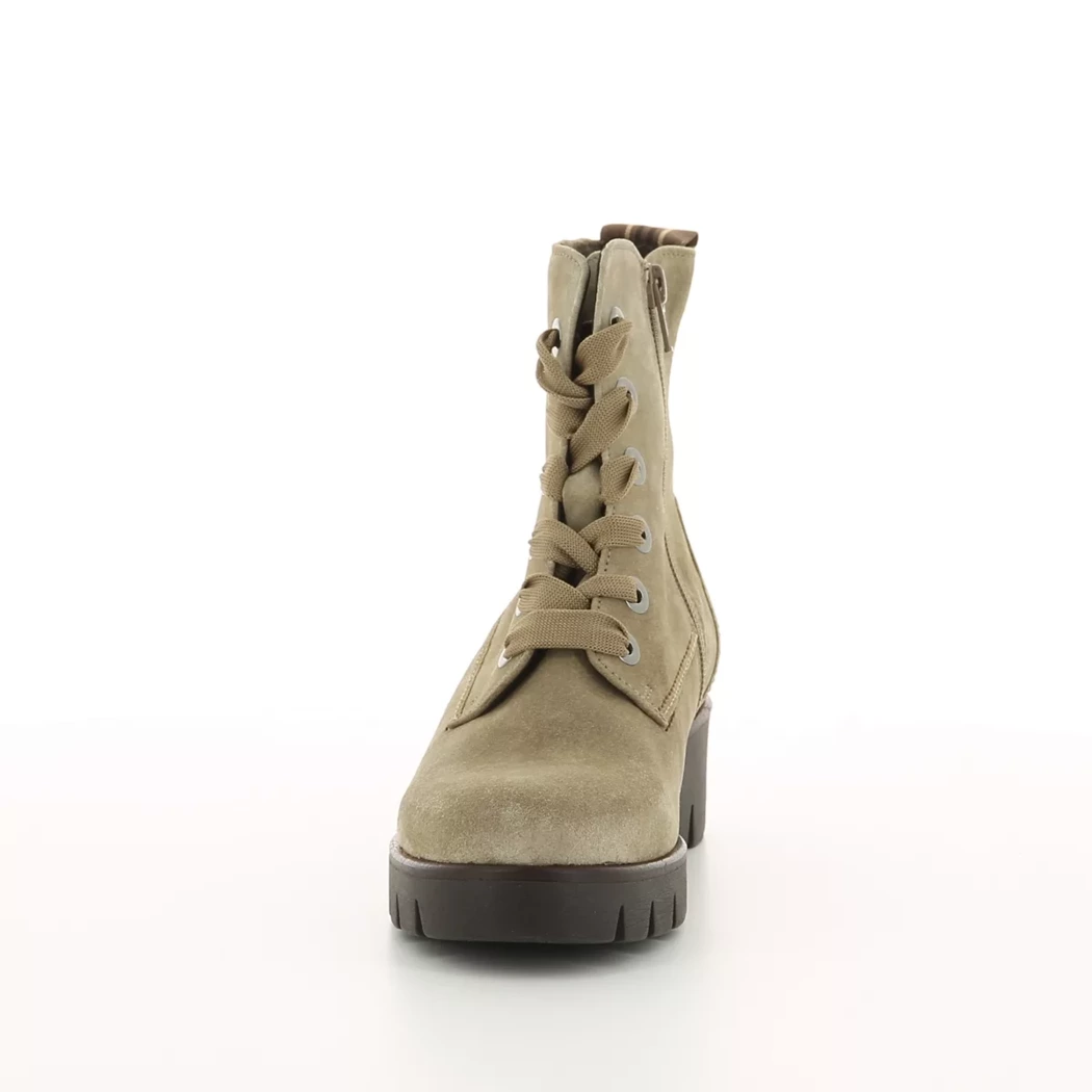 Image (5) de la chaussures Gabor - Bottines Beige en Cuir nubuck