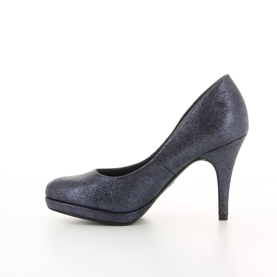 Image (4) de la chaussures Tamaris - Escarpins Bleu en Textile