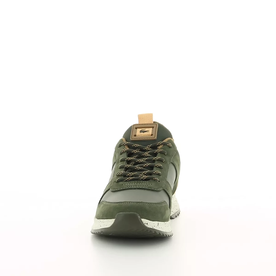 Image (5) de la chaussures Lacoste - Baskets Vert en Cuir nubuck