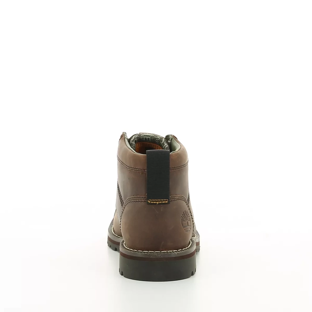 Image (3) de la chaussures Timberland - Bottines Marron en Cuir