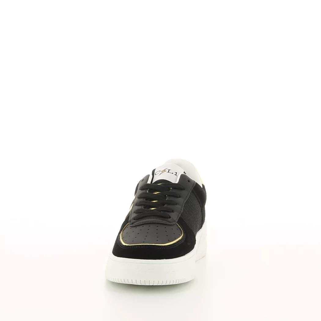Image (5) de la chaussures CL11 - Baskets Noir en Cuir synthétique