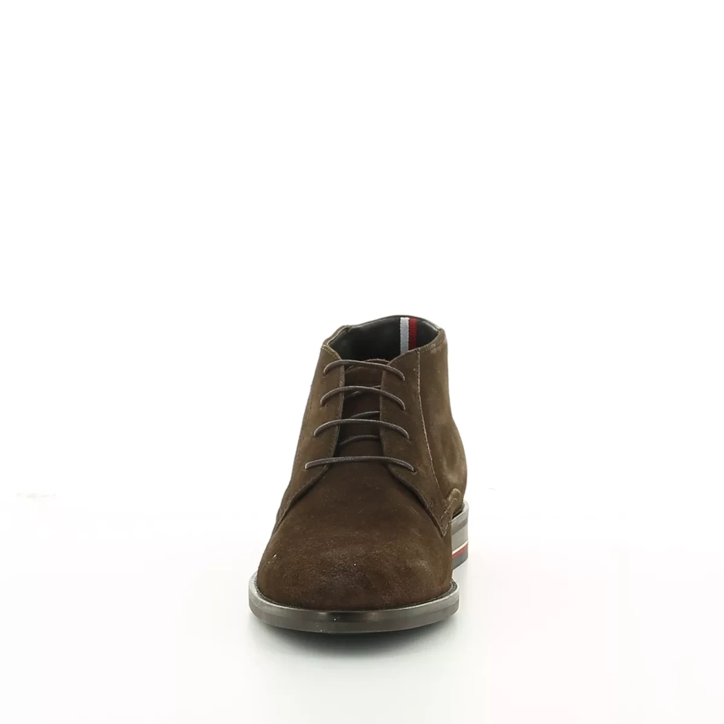 Image (5) de la chaussures Tommy jeans - Bottines Marron en Cuir nubuck