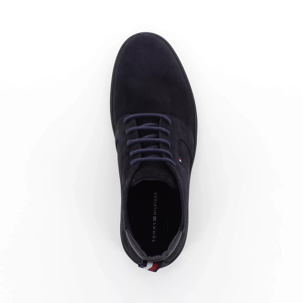 Image (6) de la chaussures Tommy jeans - Bottines Bleu en Cuir nubuck