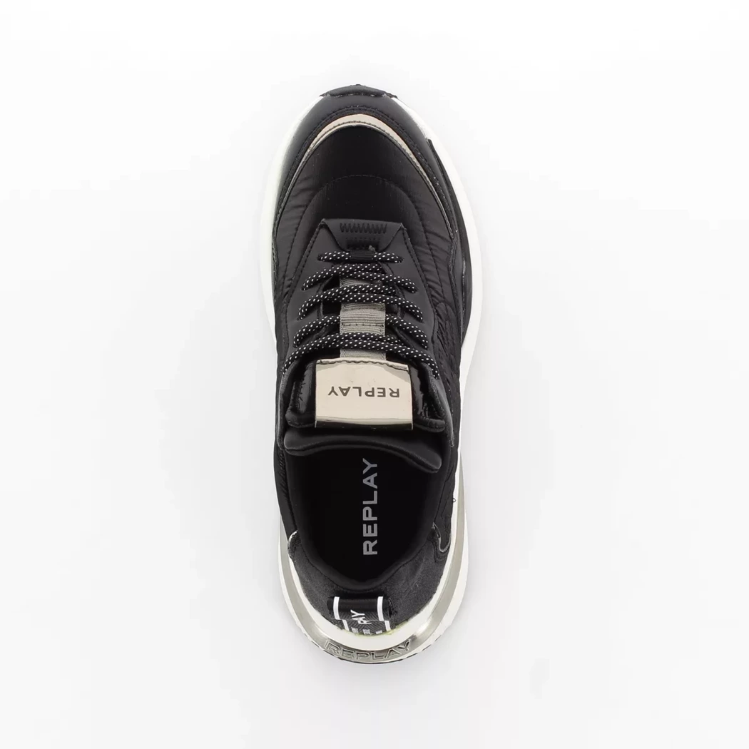 Image (6) de la chaussures Replay - Baskets Noir en Multi-Matières