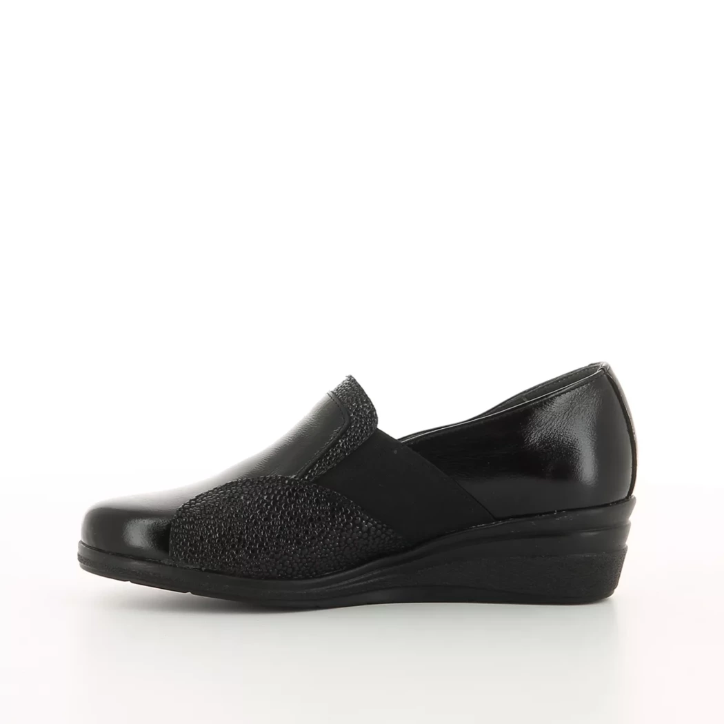 Image (4) de la chaussures Kiarflex - Mocassins Noir en Cuir synthétique
