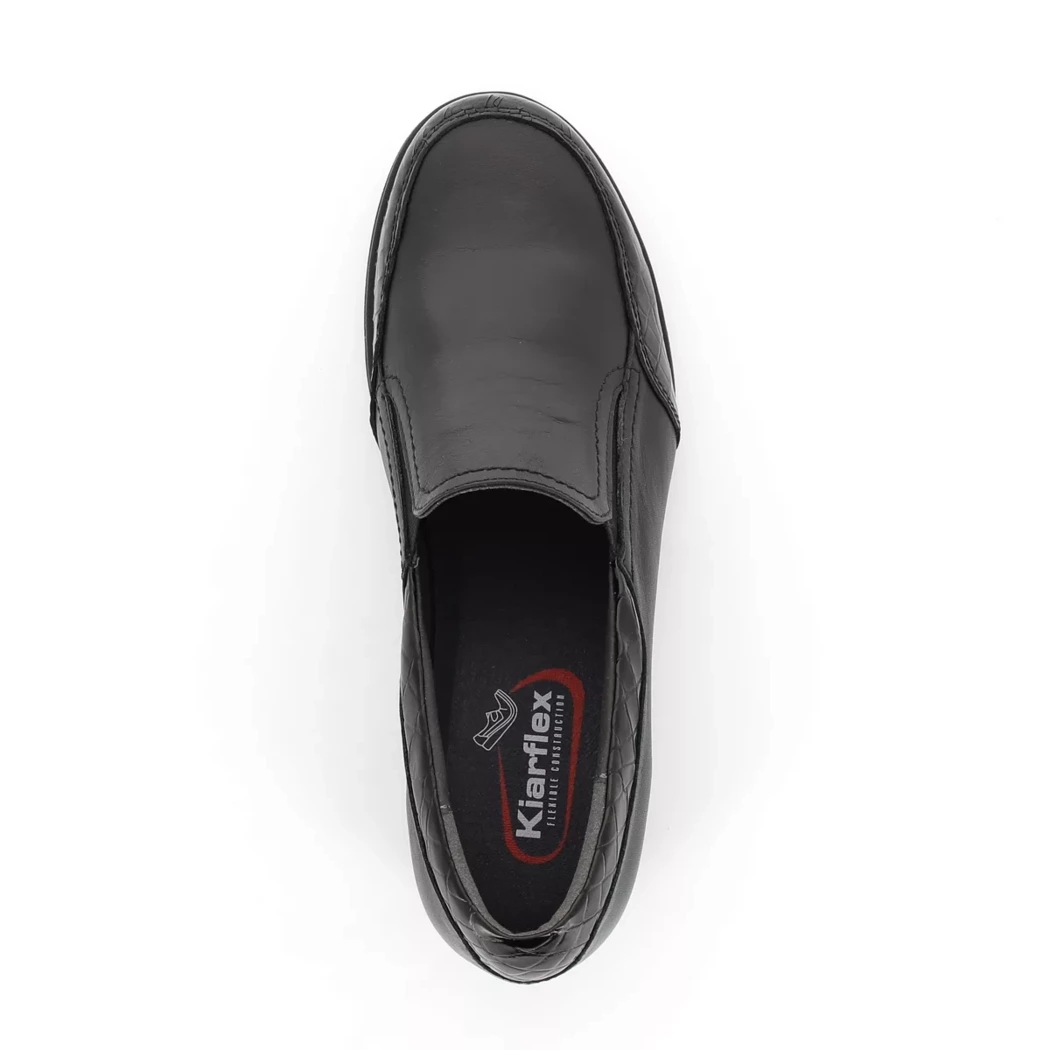 Image (6) de la chaussures Kiarflex - Mocassins Noir en Cuir