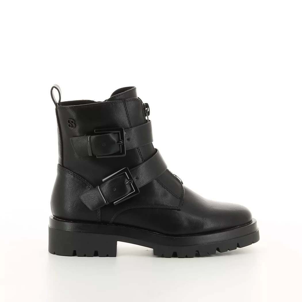 Image (2) de la chaussures S.Oliver - Boots Noir en Cuir synthétique