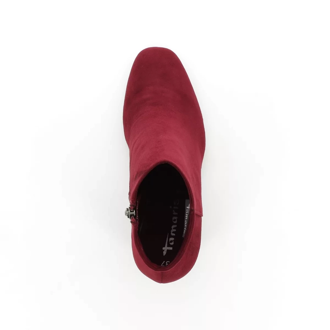 Image (6) de la chaussures Tamaris - Boots Bordeaux en Cuir synthétique