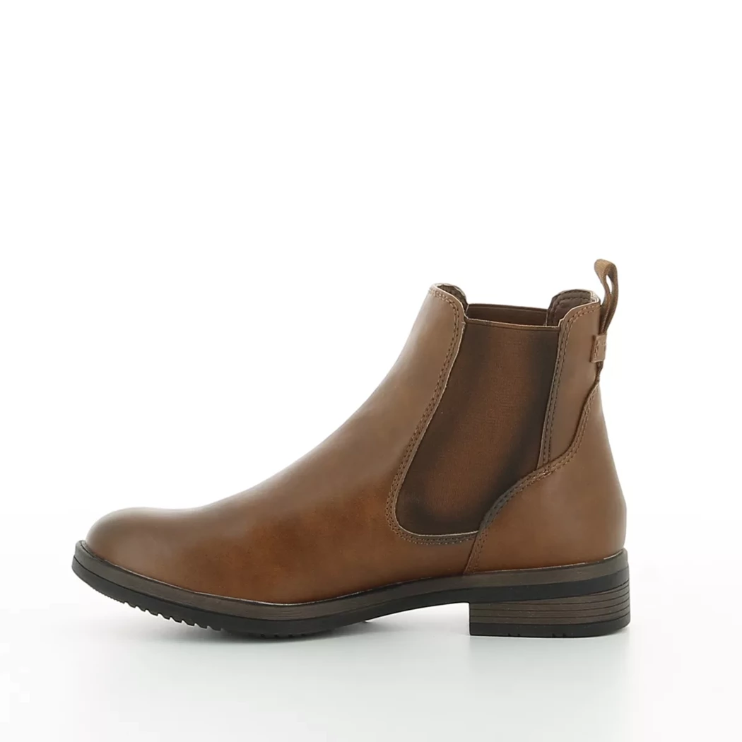 Image (4) de la chaussures Tamaris - Boots Cuir naturel / Cognac en Cuir synthétique
