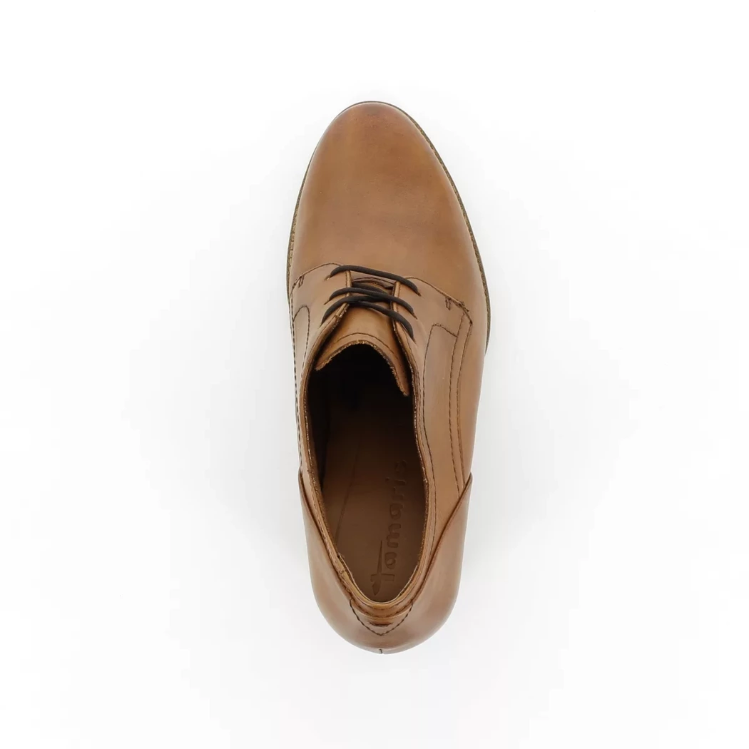 Image (6) de la chaussures Tamaris - Chaussures à lacets Cuir naturel / Cognac en Cuir synthétique