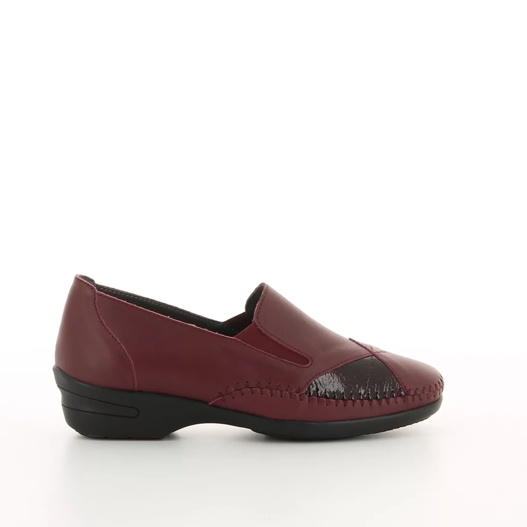 Image (2) de la chaussures Kiarflex - Mocassins Bordeaux en Cuir