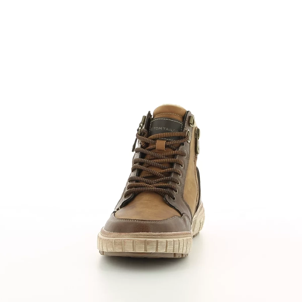 Image (5) de la chaussures Tom Tailor - Bottines Cuir naturel / Cognac en Cuir synthétique