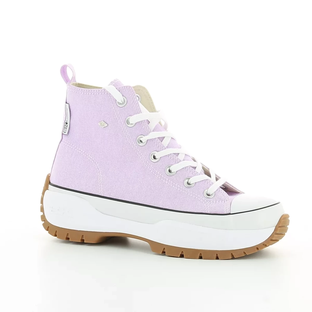 Image (1) de la chaussures British Knights - Baskets Violet / Lilas en Textile