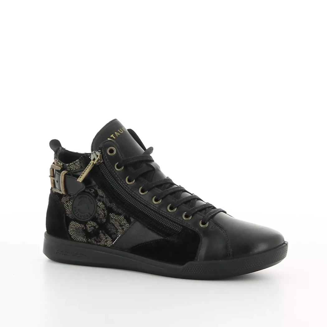 Image (1) de la chaussures Pataugas - Bottines Noir en Cuir
