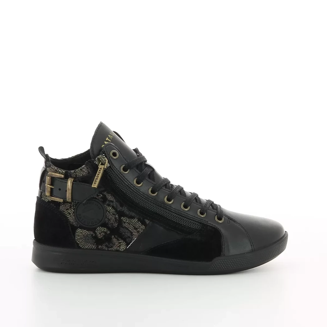 Image (2) de la chaussures Pataugas - Bottines Noir en Cuir