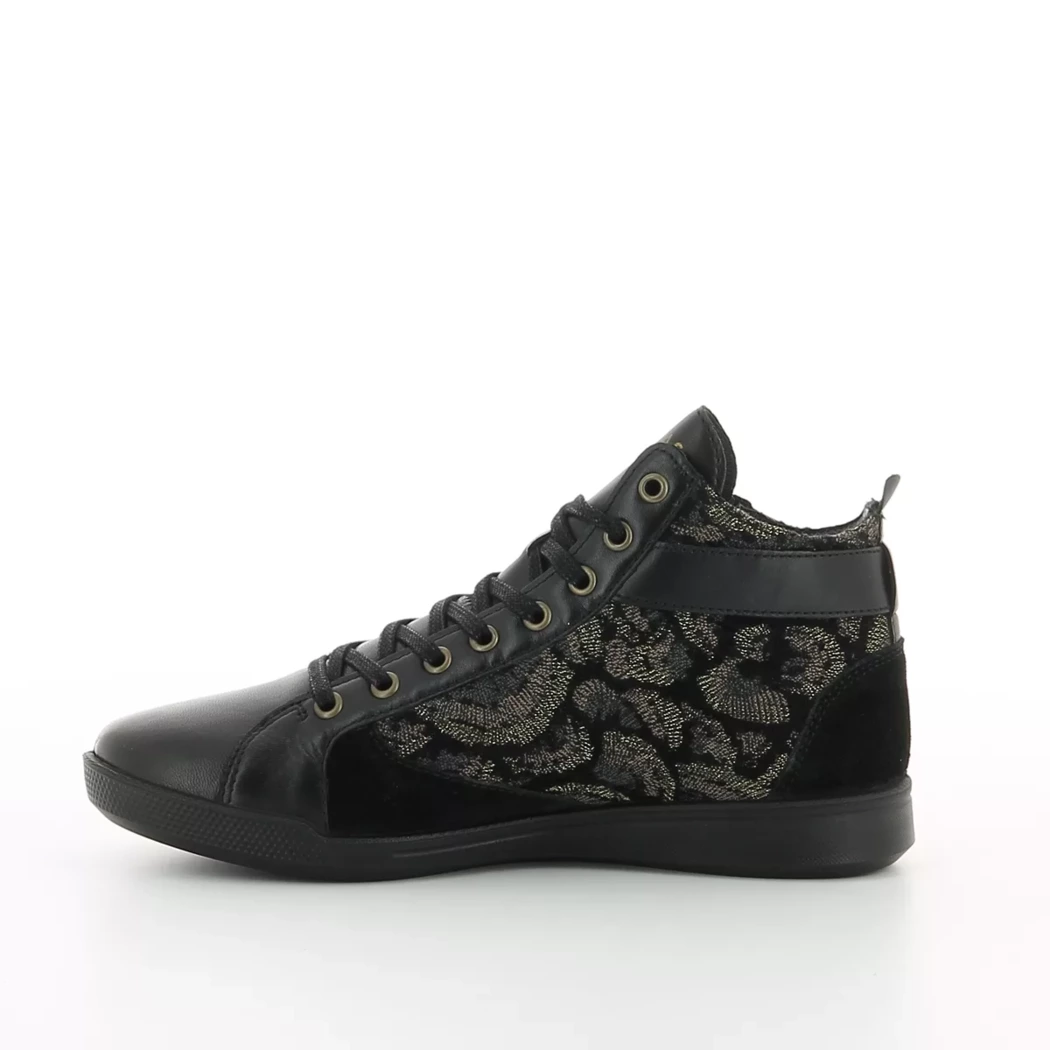 Image (4) de la chaussures Pataugas - Bottines Noir en Cuir