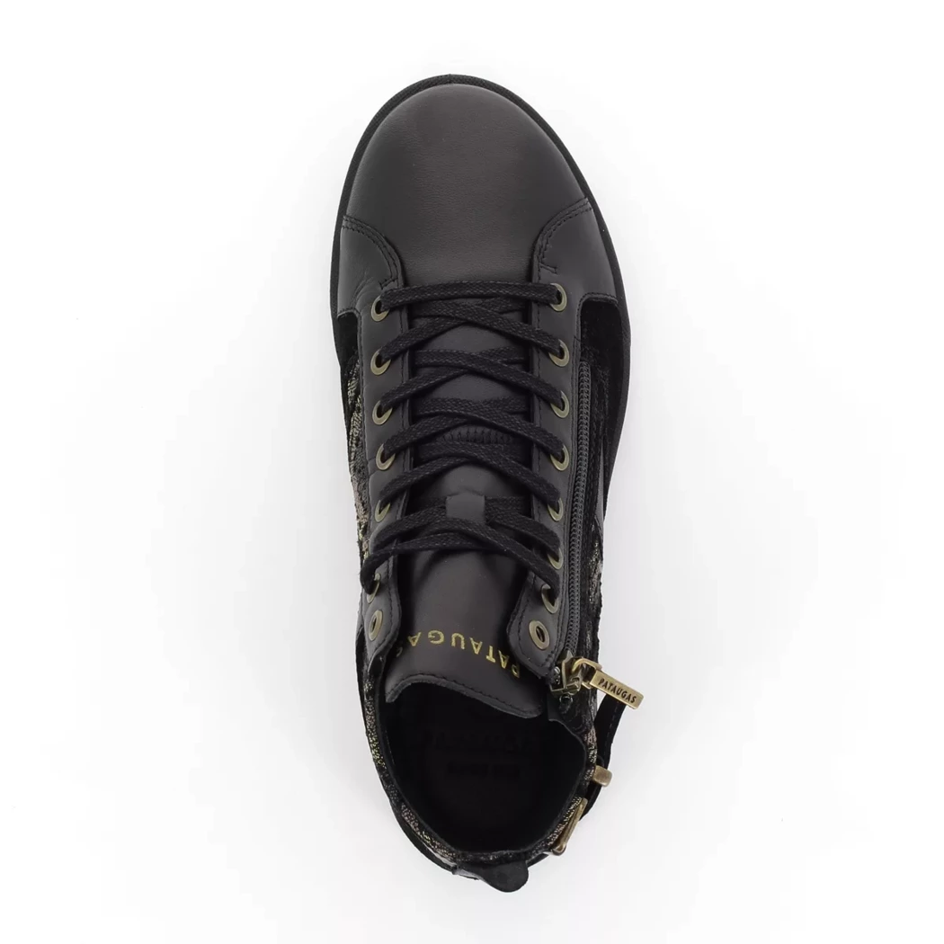 Image (6) de la chaussures Pataugas - Bottines Noir en Cuir