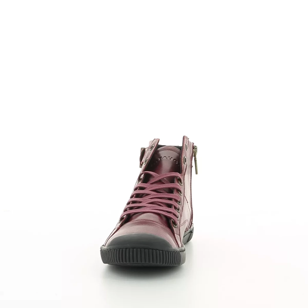 Image (5) de la chaussures Pataugas - Bottines Bordeaux en Cuir