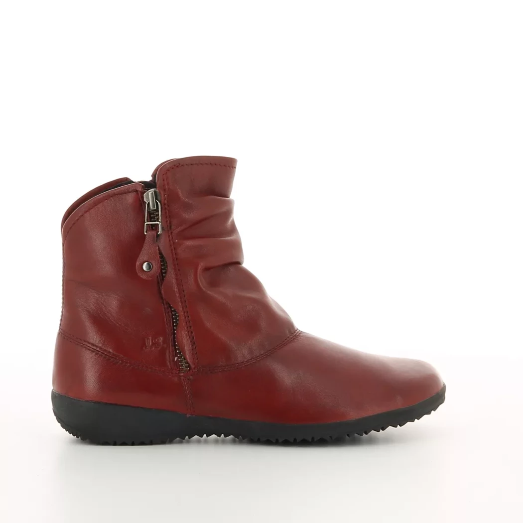 Image (2) de la chaussures Josef Seibel - Boots Rouge en Cuir