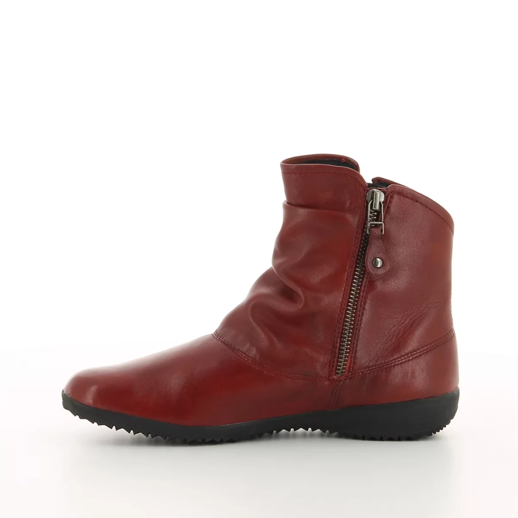 Image (4) de la chaussures Josef Seibel - Boots Rouge en Cuir