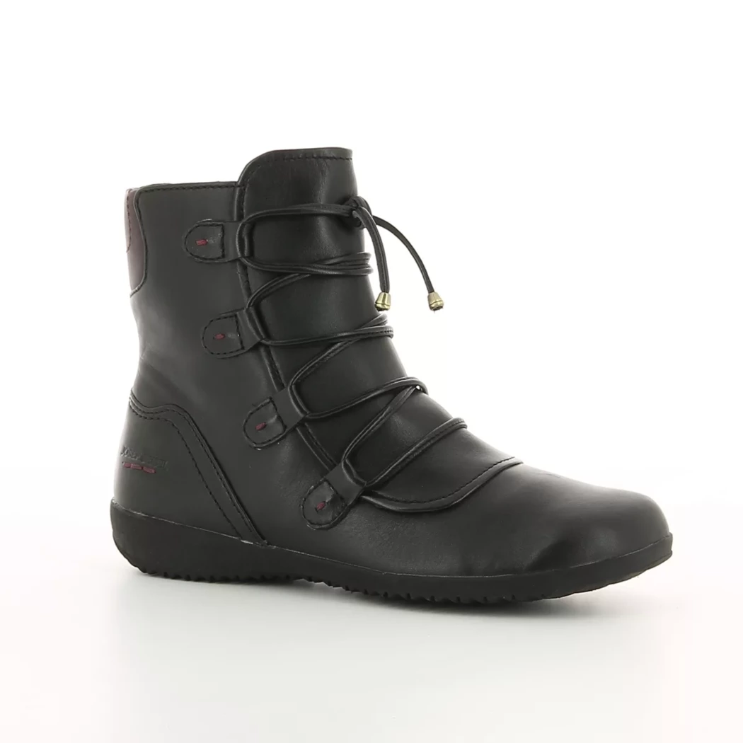 Image (1) de la chaussures Josef Seibel - Boots Noir en Cuir