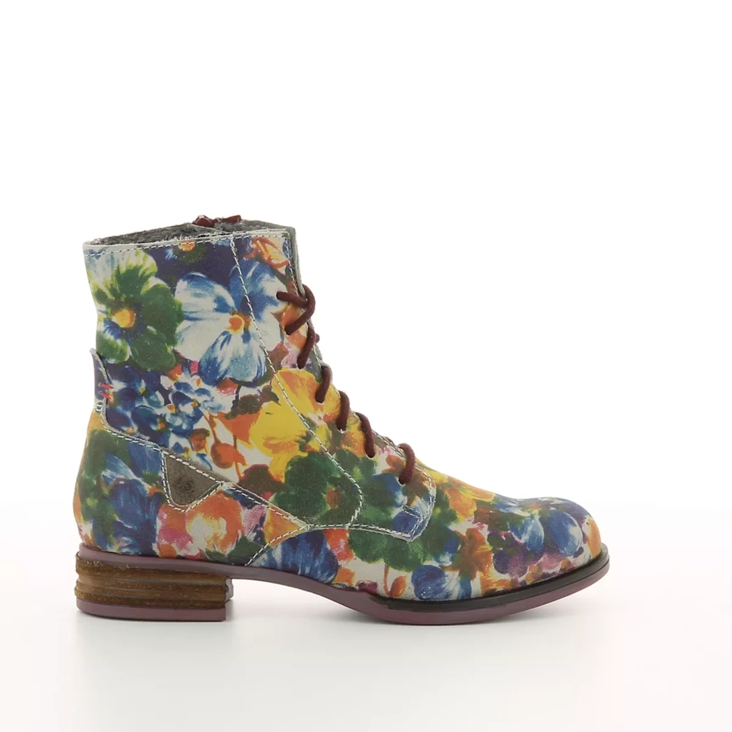 Image (2) de la chaussures Josef Seibel - Bottines Multicolore en Cuir