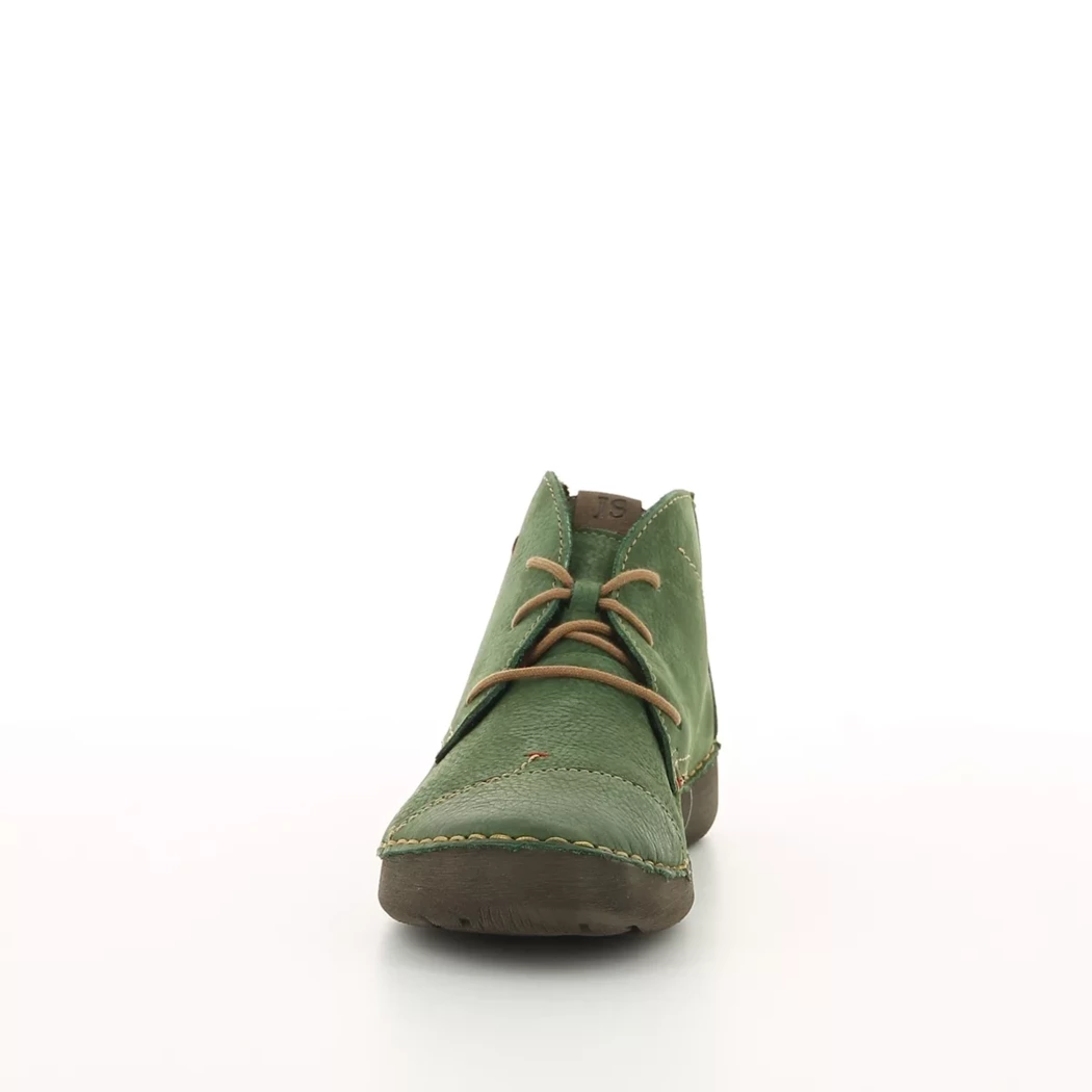Image (5) de la chaussures Josef Seibel - Bottines Vert en Cuir