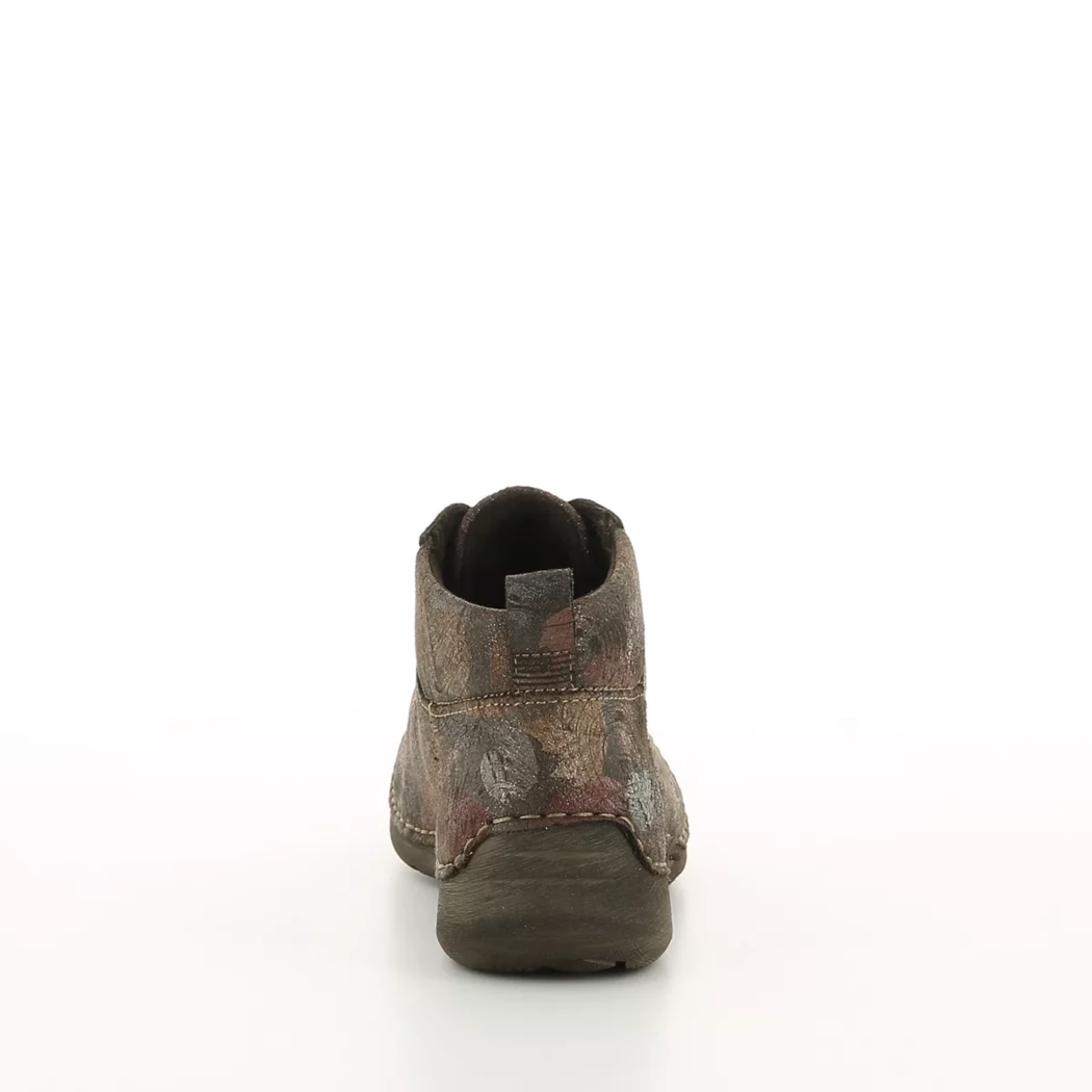 Image (3) de la chaussures Josef Seibel - Bottines Marron en Cuir nubuck