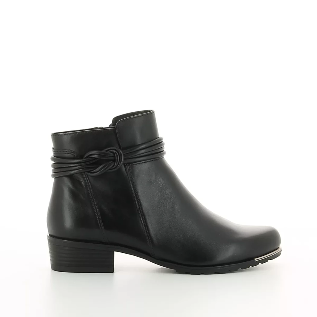 Image (2) de la chaussures Caprice - Boots Noir en Cuir