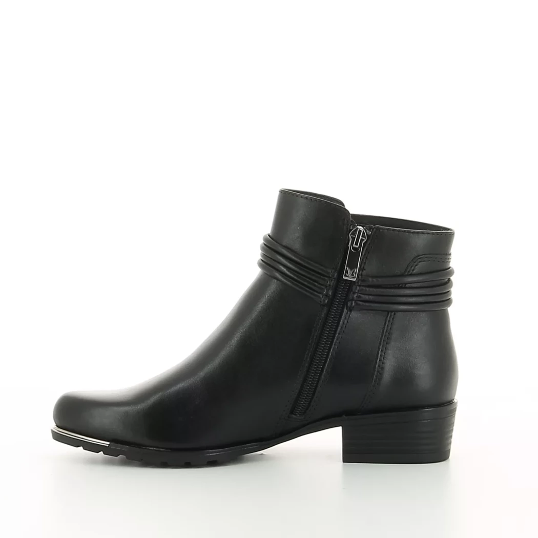 Image (4) de la chaussures Caprice - Boots Noir en Cuir