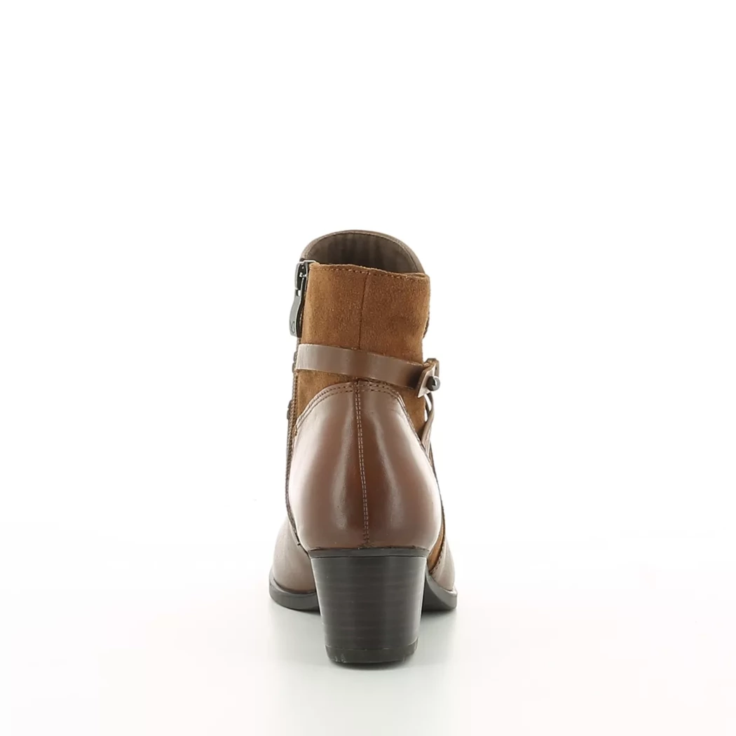 Image (3) de la chaussures Caprice - Boots Cuir naturel / Cognac en Cuir