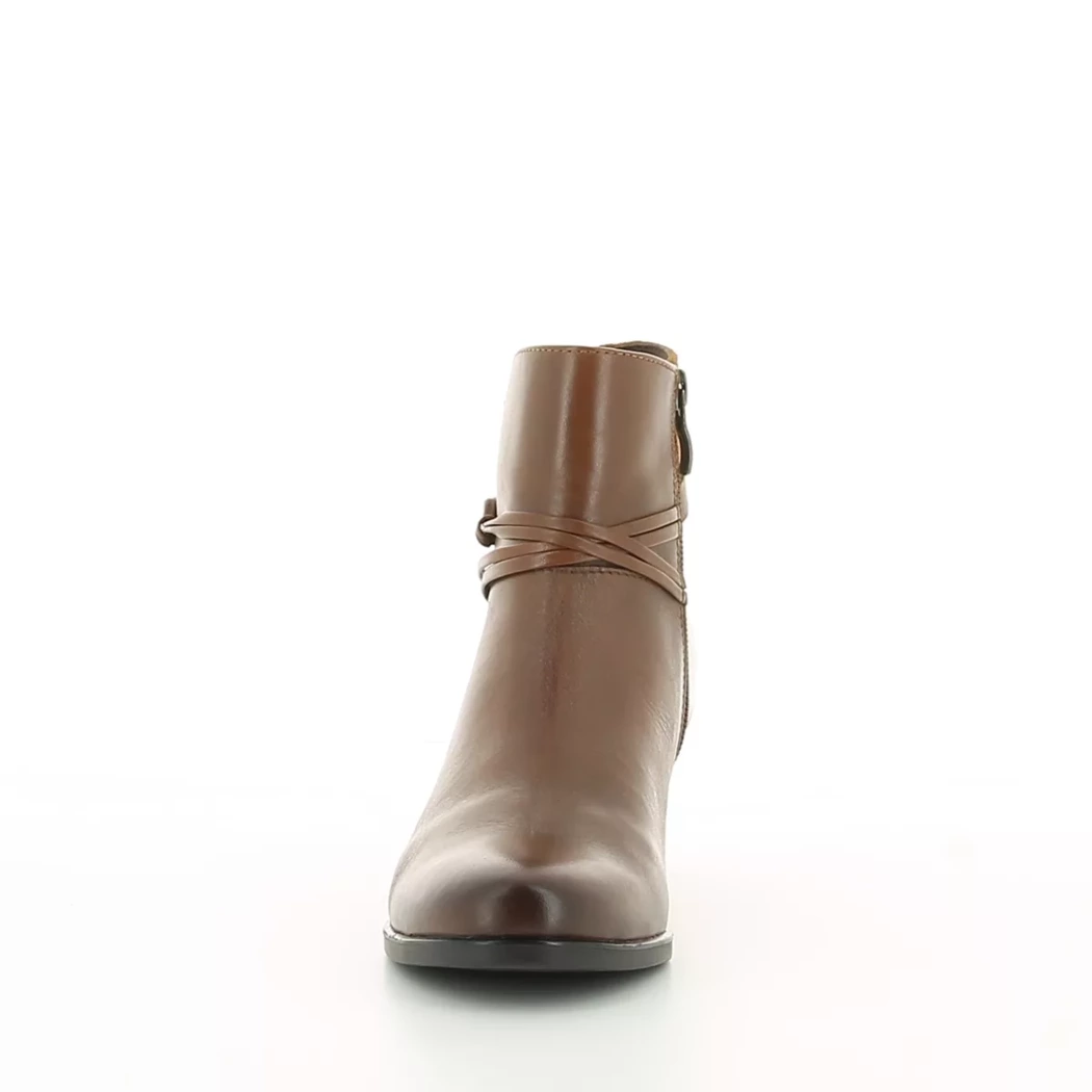 Image (5) de la chaussures Caprice - Boots Cuir naturel / Cognac en Cuir