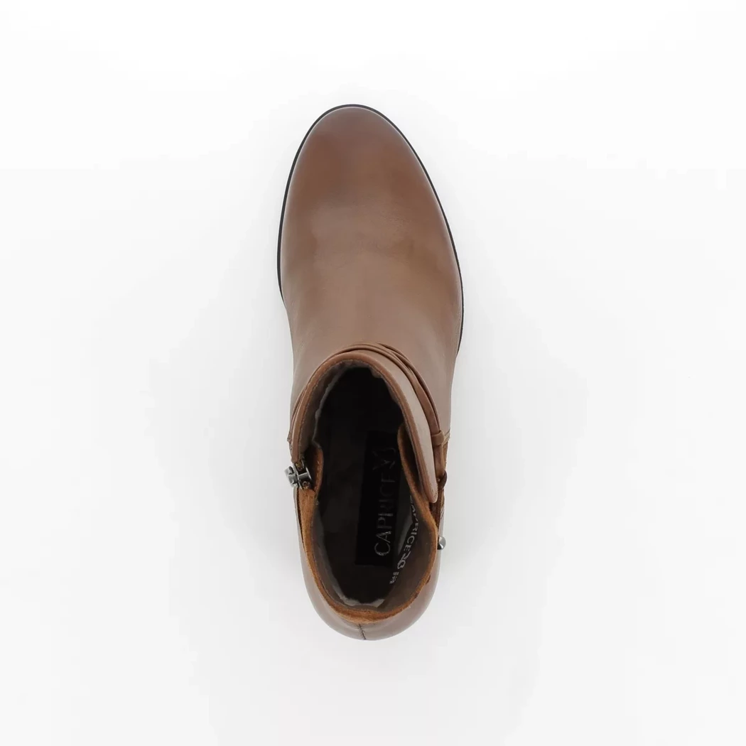 Image (6) de la chaussures Caprice - Boots Cuir naturel / Cognac en Cuir