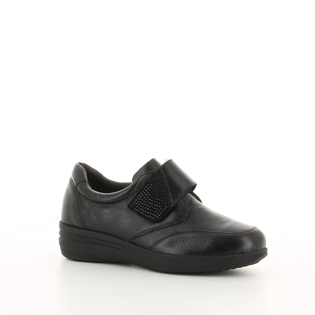 Image (1) de la chaussures Caprice - Chaussures à velcro Noir en Cuir