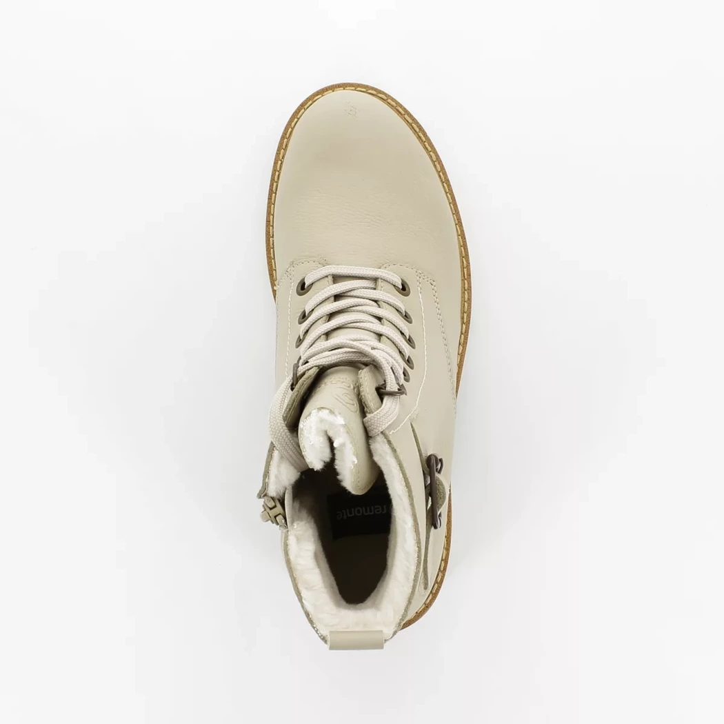 Image (6) de la chaussures Remonte - Bottines Beige en Cuir
