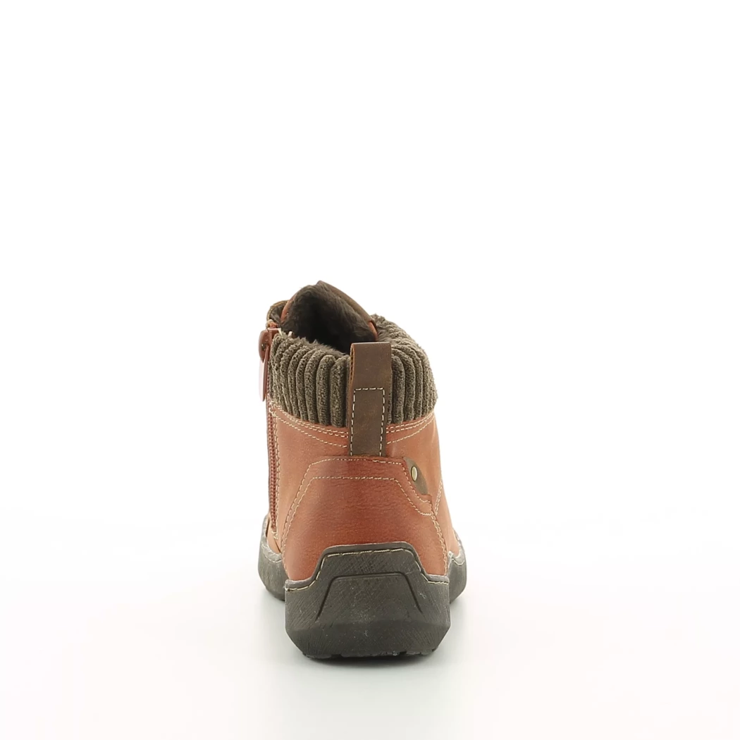 Image (3) de la chaussures Supremo - Bottines Orange en Cuir synthétique