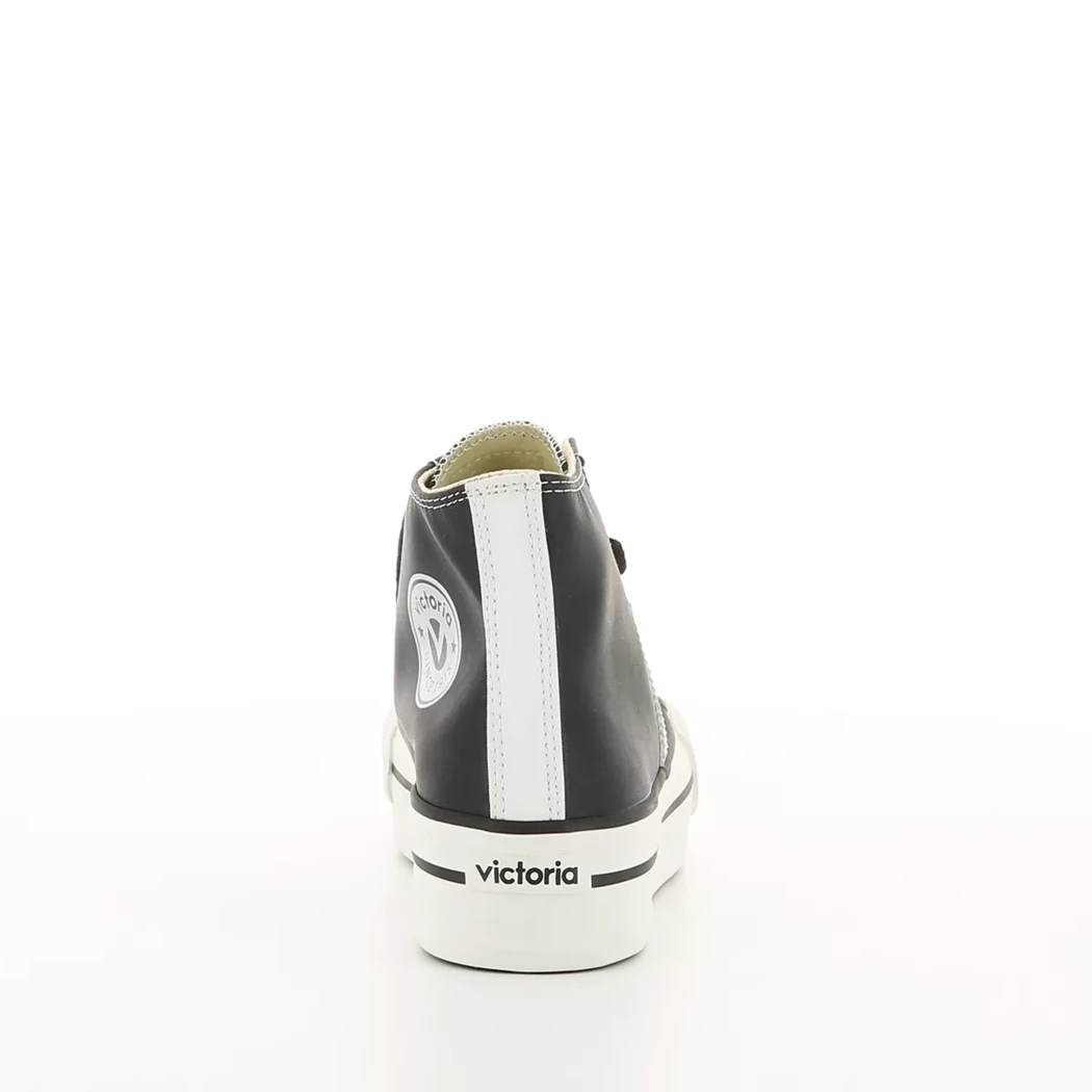 Image (3) de la chaussures Victoria - Bottines Noir en Cuir synthétique
