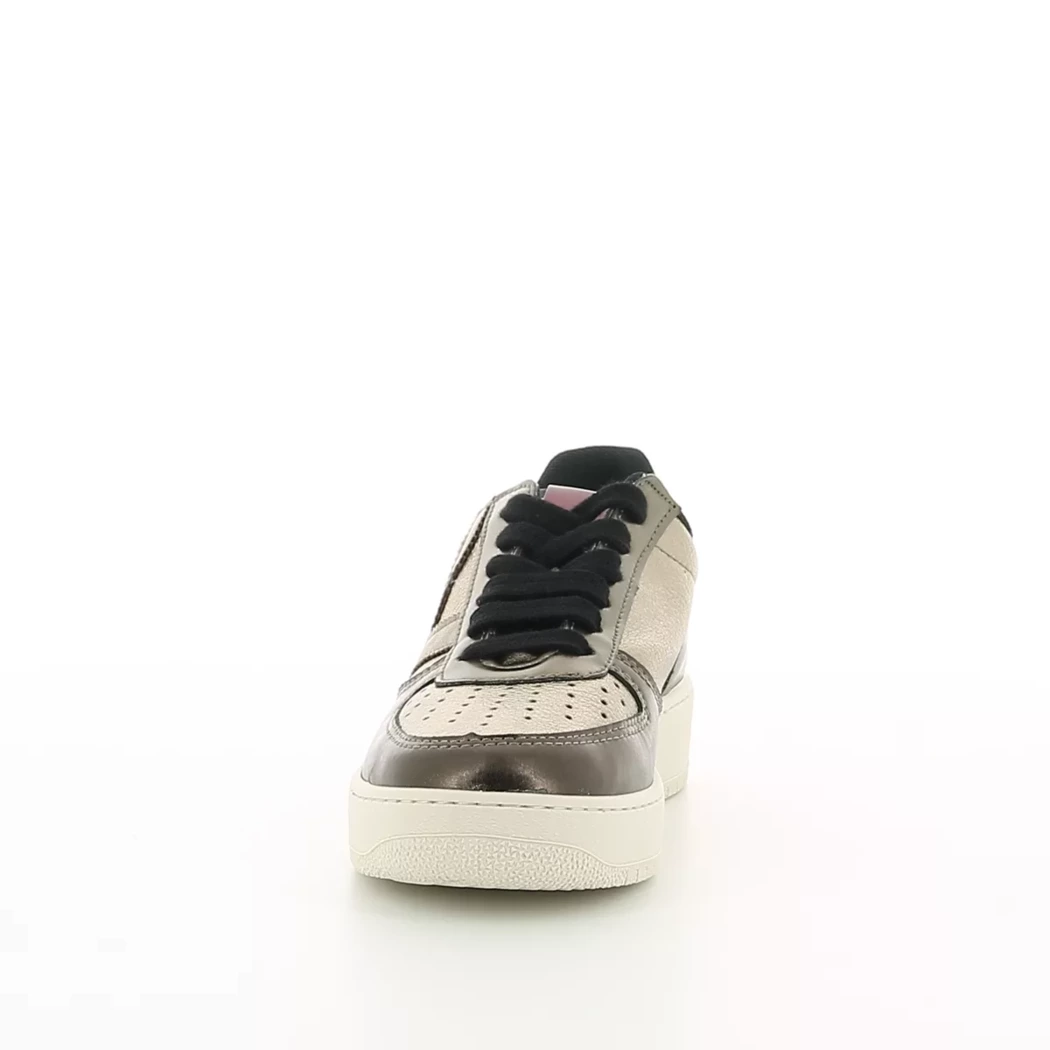 Image (5) de la chaussures Victoria - Baskets Or / Bronze / Platine en Cuir synthétique