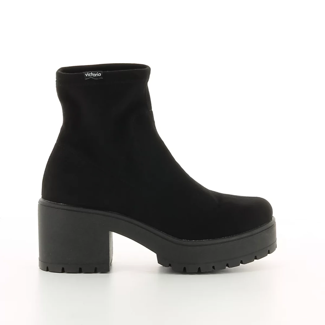 Image (2) de la chaussures Victoria - Boots Noir en Cuir synthétique
