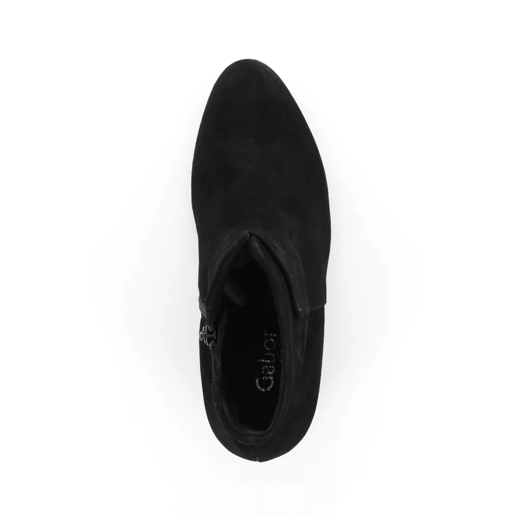 Image (6) de la chaussures Gabor - Boots Noir en Cuir nubuck