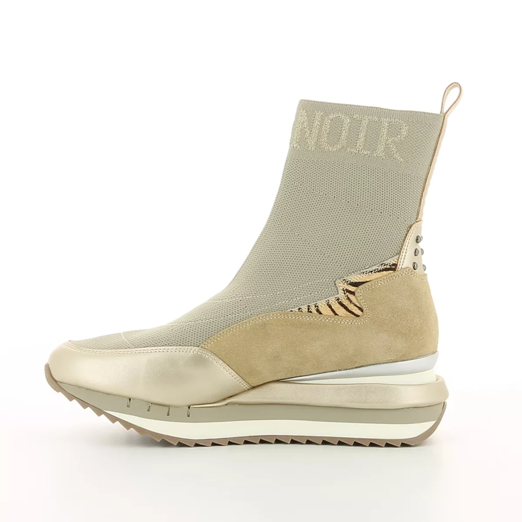 Image (4) de la chaussures Cafe Noir - Boots Beige en Multi-Matières