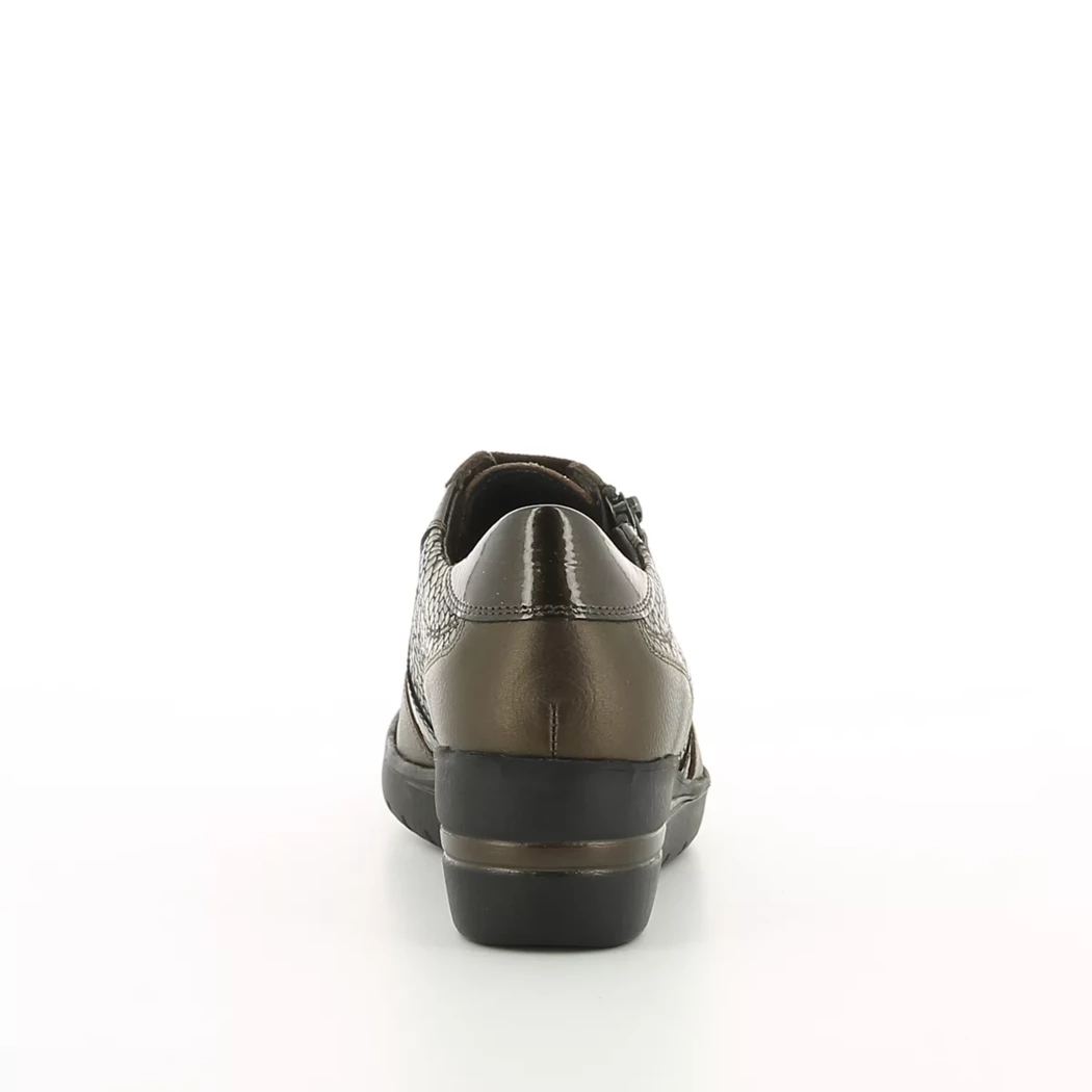 Image (3) de la chaussures Mephisto - Chaussures à lacets Or / Bronze / Platine en Cuir
