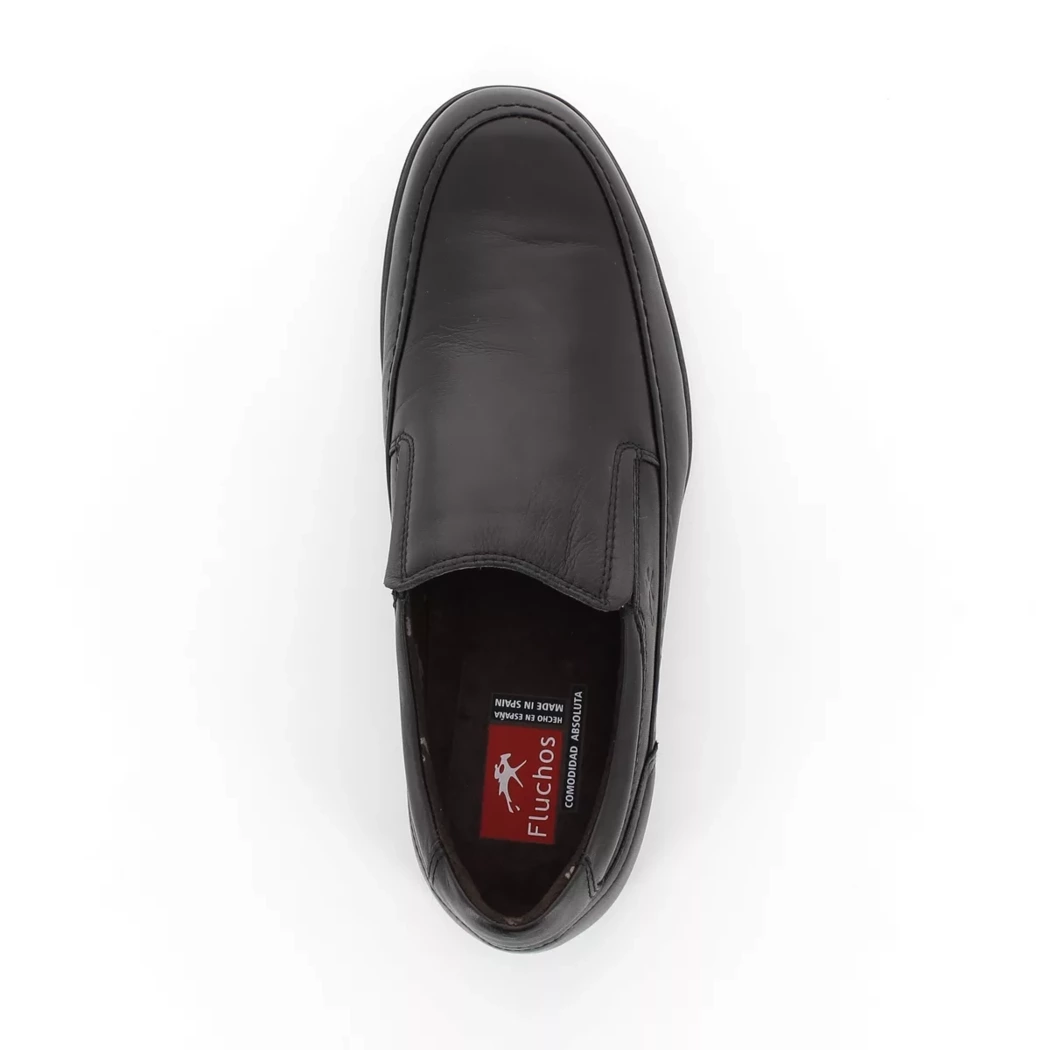 Image (6) de la chaussures Fluchos - Mocassins Noir en Cuir