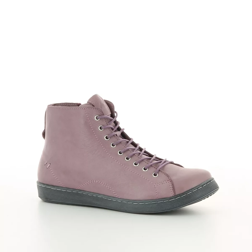 Image (1) de la chaussures Andrea Conti - Bottines Violet / Lilas en Cuir